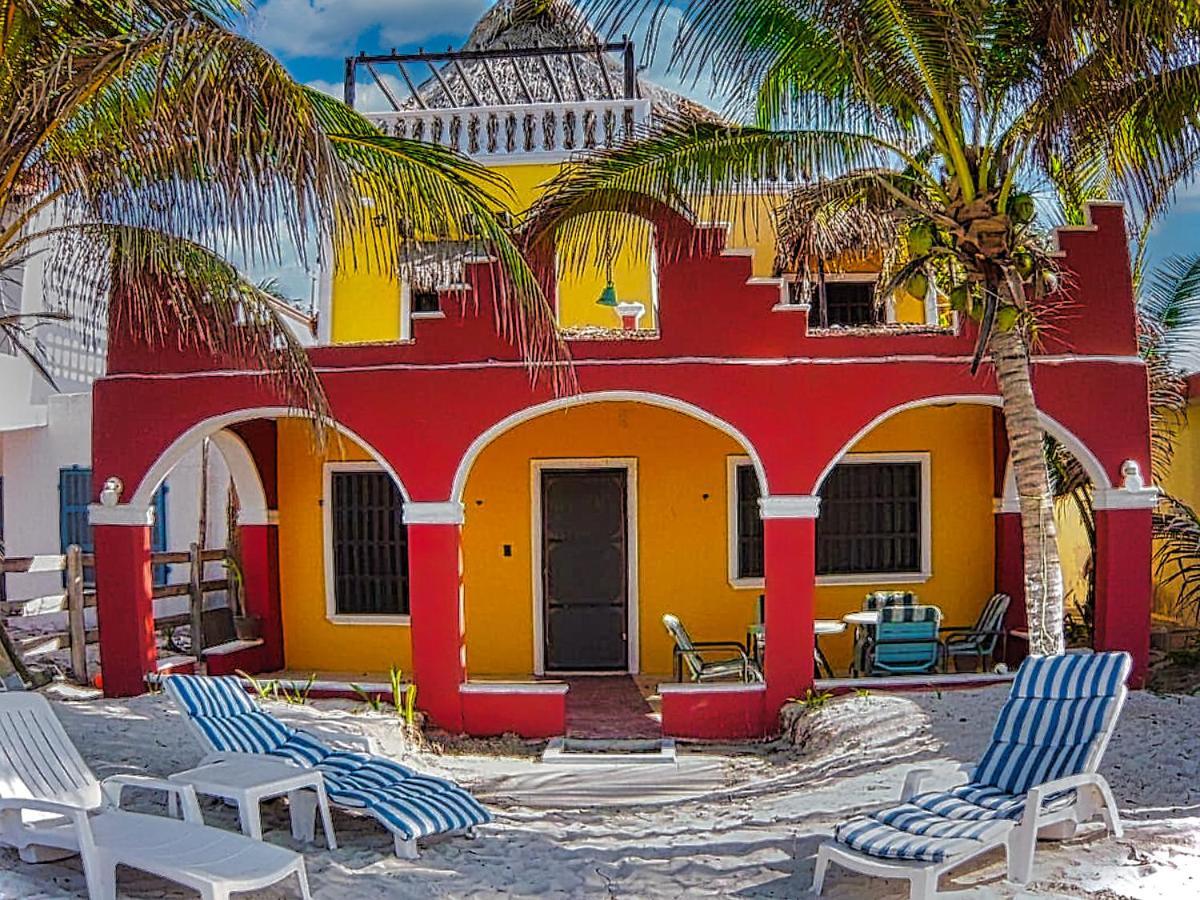 Beachfront Hacienda Del Cuyo Groundfloor Exteriör bild