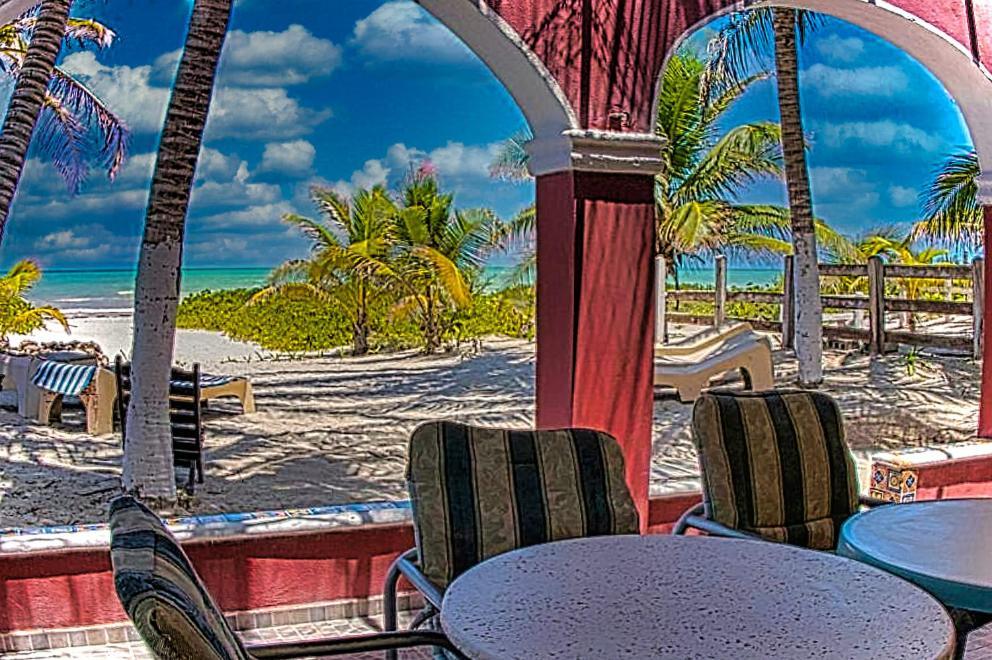 Beachfront Hacienda Del Cuyo Groundfloor Exteriör bild