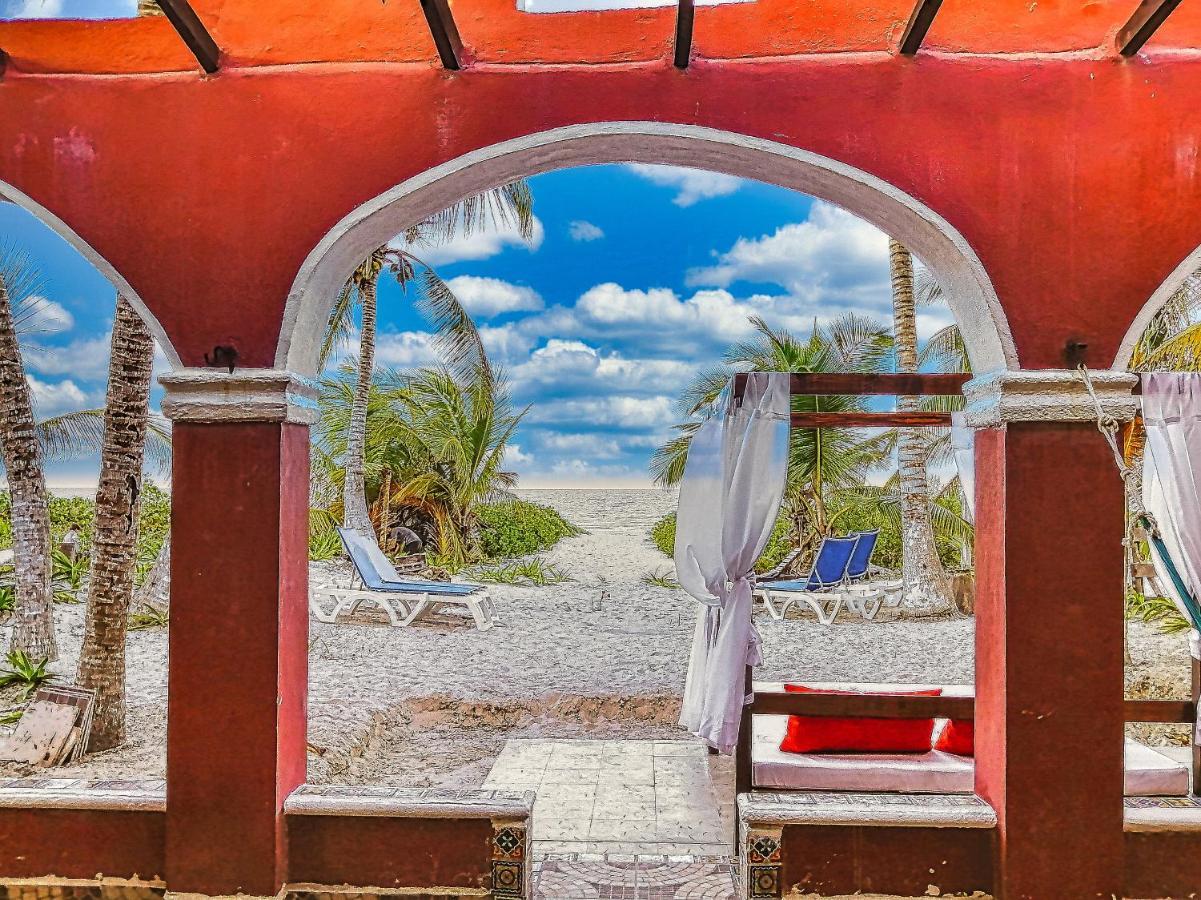 Beachfront Hacienda Del Cuyo Groundfloor Exteriör bild